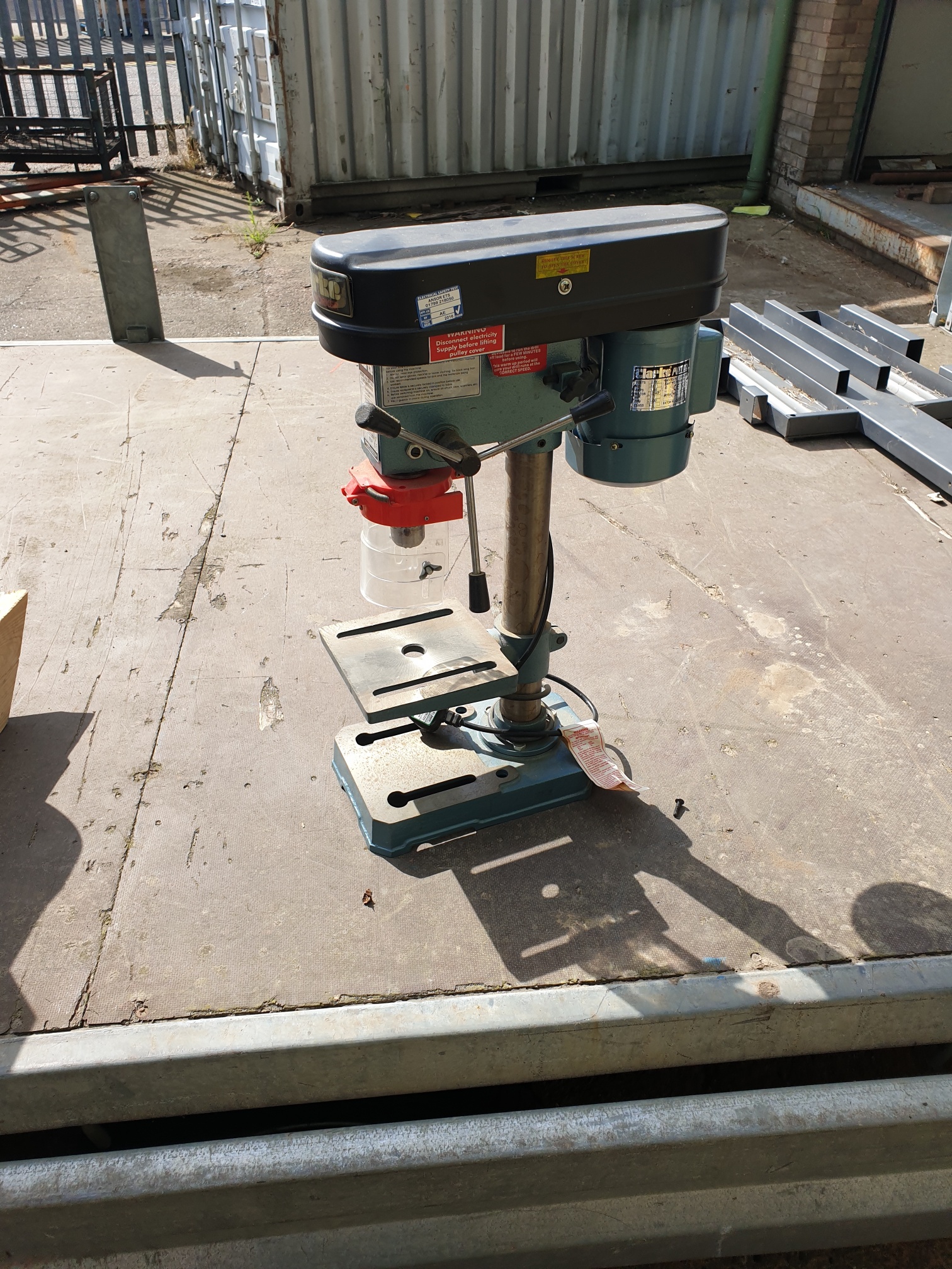 Used Pillar Drill Scheppach Rab T13x Bench Mounted For Sale Allwood