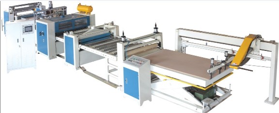 INTERWOOD HS PUR2 1400 Automatic Laminating Line INTERWOOD HS PUR2 1400 Automatic Laminating Line