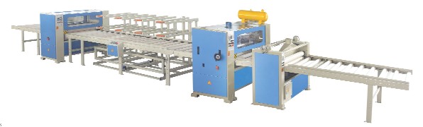 INTERWOOD HS PUR1 1400 Semi-Automatic Laminating Line